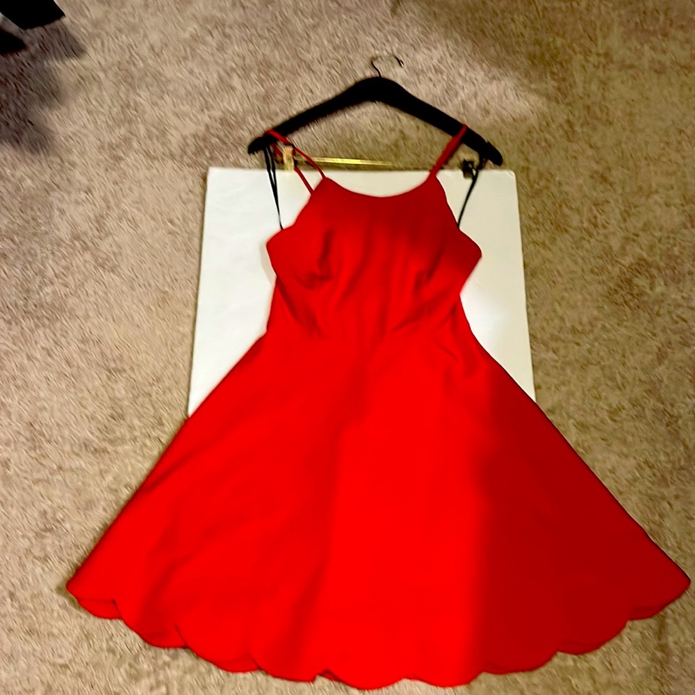 Do You Wanna Dance? Red Skater Dress